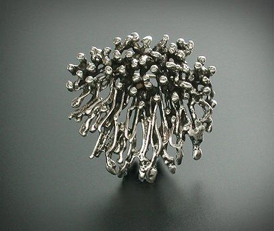 Burning Bush silver pin For Discount