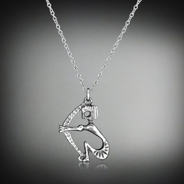 SAGITTARIUS  Zodiac silver pendant For Sale