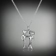 GEMINI  Zodiac silver pendant Hot on Sale