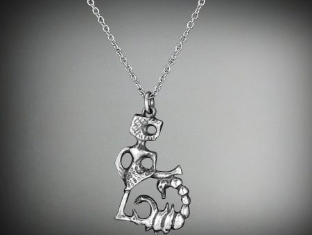 CSCORPIO  Zodiac silver pendant Online