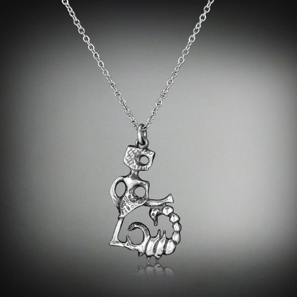 CSCORPIO  Zodiac silver pendant Online