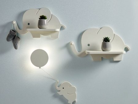 Mamas and Papas Elephant Nursery Shelves with Nightlight Online