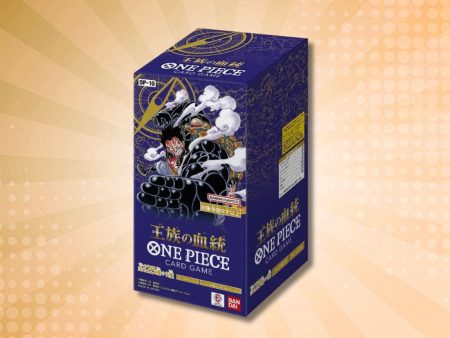 Japanese One Piece: OP-10 Royal Bloodline Booster Box (24 Packs) Online Sale