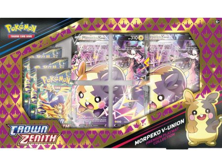 Pokemon Crown Zenith Morpeko V-Union Premium Playmat Collection For Cheap