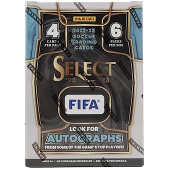 2022 23 Panini Select FIFA Soccer 6-Pack Blaster Box PURPLE GOLD For Cheap