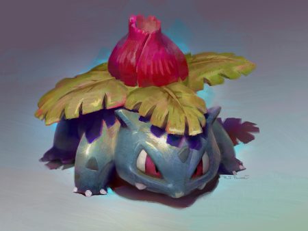 Ivysaur Print Online Hot Sale