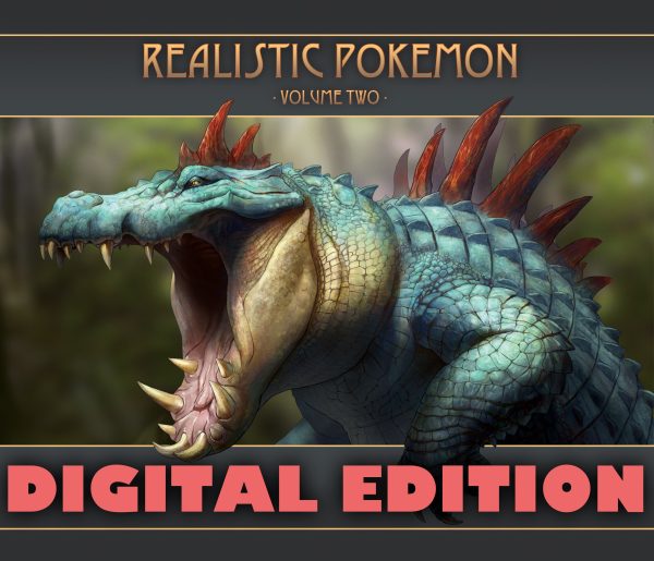 :Digital: Realistic Pokemon-Volume Two Art Book on Sale