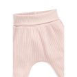 Mamas and Papas Organic Cotton Ribbed Leggings - Pink Online