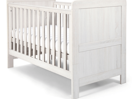 Mamas and Papas Atlas Nimbus White Cot | Toddler Bed Online Sale