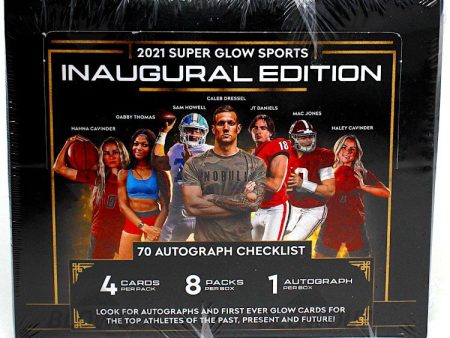 2021 Super Glow Sports Inaugural Edition Hobby Box Fashion