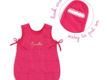 Corolle Cherry Red Sleeping Bag - 36cm Online Sale