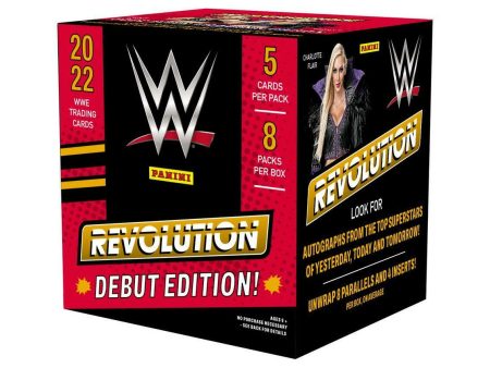 2022 WWE Revolution Hobby Box DEBUT EDITION For Sale