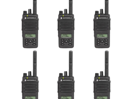 6 Pack of Motorola XPR3500e UHF 403-527MHz MOTOTRBO Digital Bluetooth WIFI Radio AAH02RDH9VA1AN NON-IS (New Customer Return) Cheap