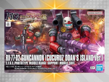 BANDAI Hobby HG 1 144 GUNCANNON (CUCURUZ DOAN’S ISLAND Ver.) Hot on Sale