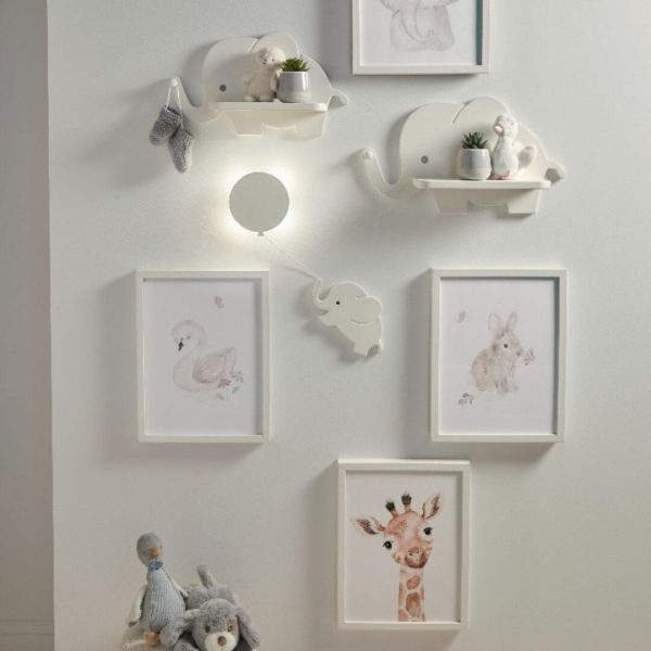 Mamas and Papas Elephant Nursery Shelves with Nightlight Online