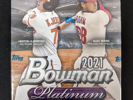 2021 MLB Bowman Platinum Blaster Cheap