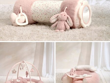 Mamas and Papas Welcome to the World Pink Bunny Bundle Hot on Sale