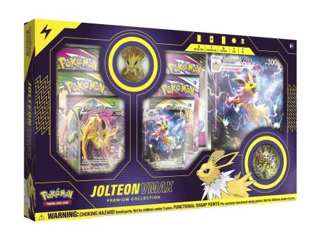 Pokemon TCG: Jolteon VMAX Premium Collection Hot on Sale