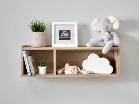 Mamas and Papas Atlas Light Oak Nursery Shelf Hot on Sale