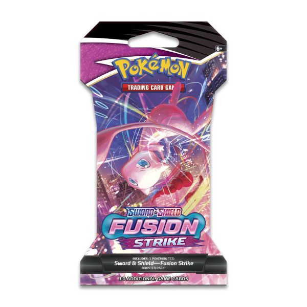 Pokemon TCG: Sword & Shield-Fusion Strike Sleeved Booster Pack (10 Cards) Discount