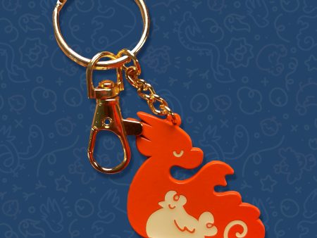 Dragon Coop Metal Keychain Online Sale