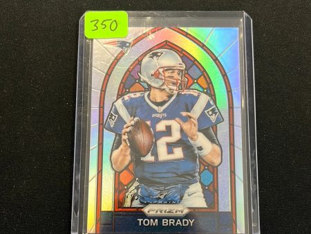 2017 PRIZM TOM BRADY #3 STAINED GLASS SSP on Sale