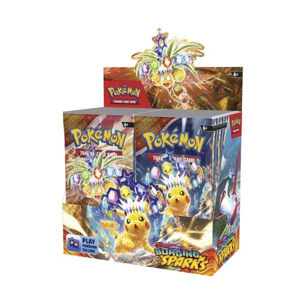 PREORDER: Scarlet & Violet-Surging Sparks Booster Box (36 Packs) For Discount