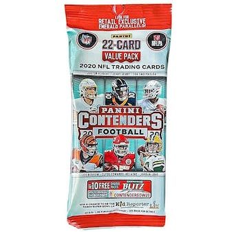 2020 Panini Contenders Football Jumbo Value Pack Online Sale