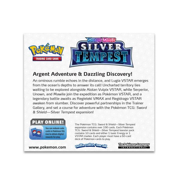 Pokemon Silver Tempest Booster Box on Sale