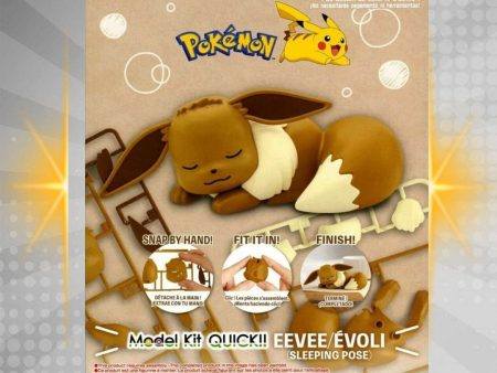 BANDAI Hobby Pokemon Model Kit Quick!! 07 EEVEE (SLEEPING POSE) Online Sale