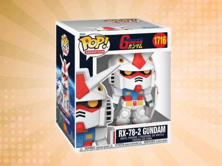 Funko Pop! Mobile Suit Gundam RX-78-2 Gundam Super Vinyl Figure #1716 Fashion