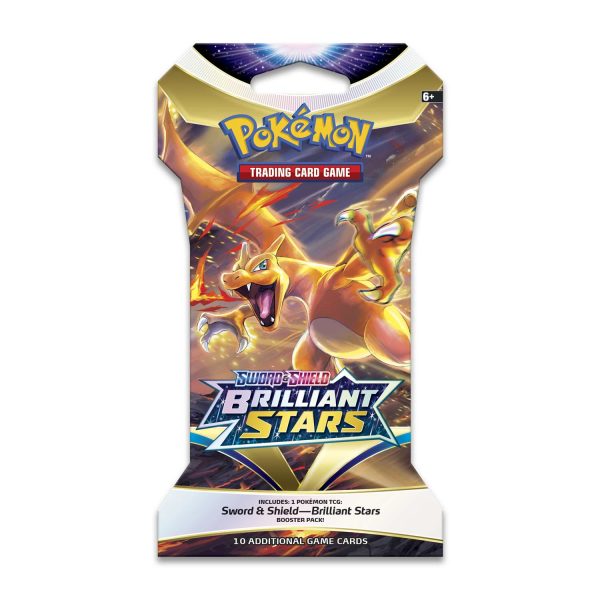 Pokemon TCG: Sword & Shield-Brilliant Stars Sleeved Booster Pack (10 Cards) Discount