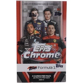 2022 Topps Chrome F1 Formula 1 Hobby Lite Box Online now