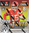 2020 Panini Mosaic Choice Football Hobby Box For Cheap