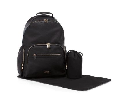 Mamas and Papas Black & Gold Backpack Changing Bag Supply