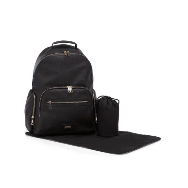 Mamas and Papas Black & Gold Backpack Changing Bag Supply