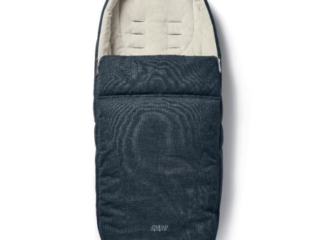 Mamas and Papas Navy Flannel Footmuff For Cheap