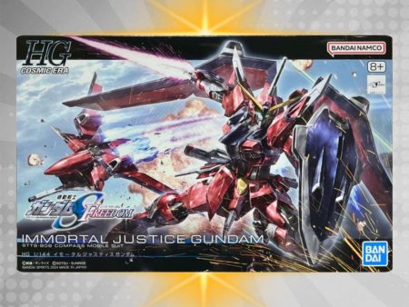 BANDAI Hobby HG 1 144 IMMORTAL JUSTICE GUNDAM Supply