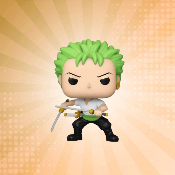 Funko Pop! One Piece Roronoa Zoro with Swords (2024) Vinyl Figure #1775 Online Sale