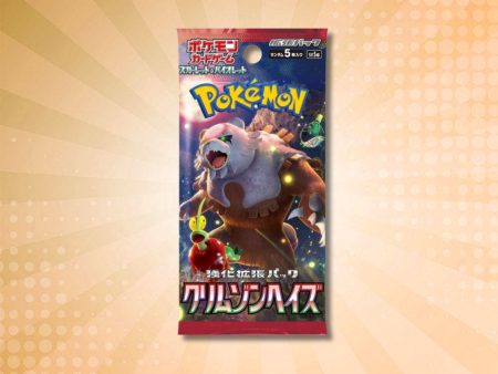 Japanese Pokémon: Crimson Haze Booster Pack For Sale