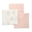 Mamas and Papas Large Floral Muslin Set - 3 Pack Online Hot Sale