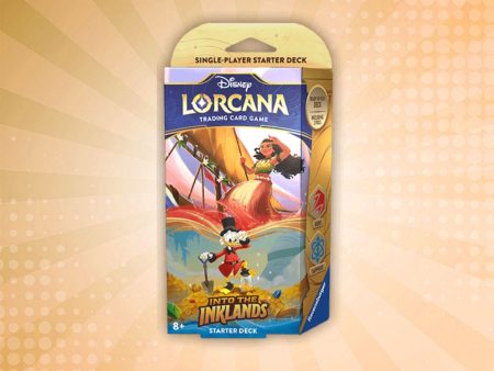 Lorcana TCG: Into the Inklands Starter Deck (Ruby and Sapphire) Sale