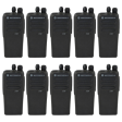 10 Pack of Motorola CP200D UHF Digital MOTOTRBO 403-470Mhz 16Ch 4W AAH01QDC9JA2AN Portable Radio on Sale