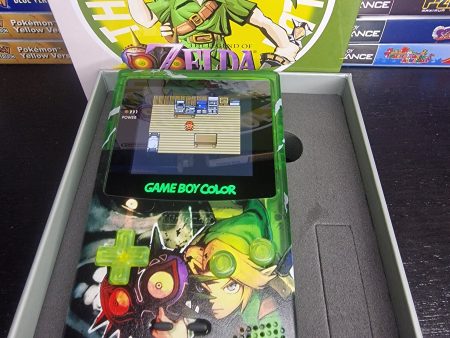 Zelda GBC Custom UV Printed Shells Matching Box Supply