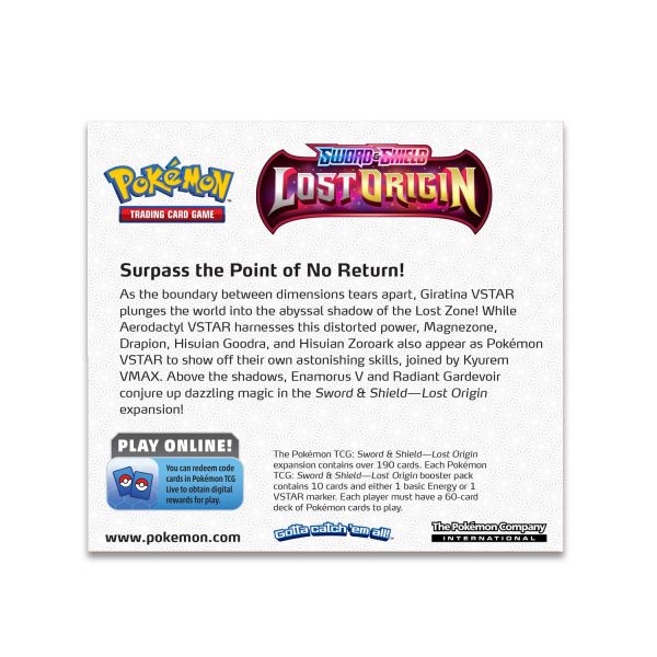 Pokemon Lost Origin Booster Box (36 Packs) Supply