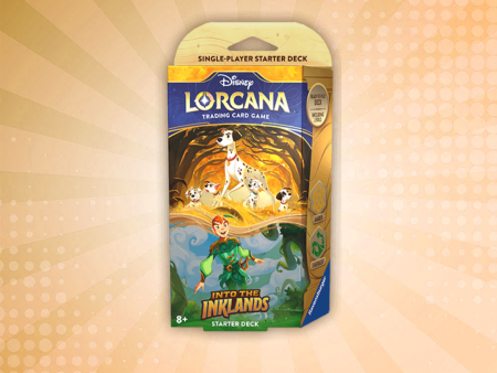 Lorcana TCG: Into the Inklands Starter Deck (Amber and Emerald) Online Hot Sale