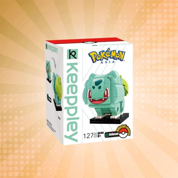 Keeppley Pokémon KUPPY Bulbasaur Building Blocks Toys For Cheap