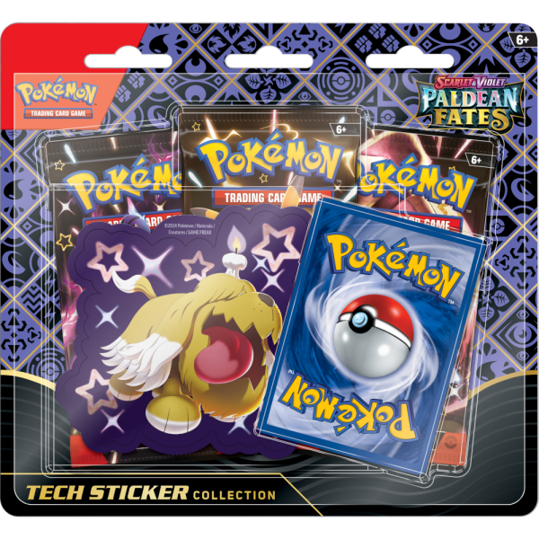 Paldean Fates Greavard Tech Sticker Collection For Discount