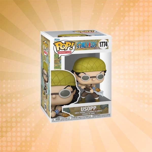 Funko Pop! One Piece Usopp (2024) Vinyl Figure #1774 Fashion