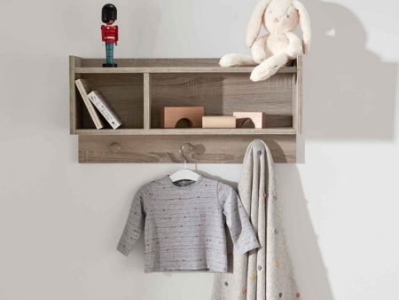 Mamas and Papas Franklin Grey Nursery Shelf on Sale